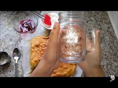 DIY: Vanilla Cake in a Jar!  [ Super easy and fun to make ]