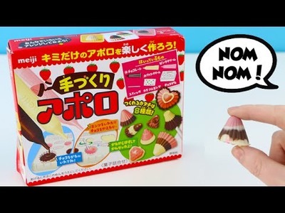 Meiji Make Your Own Chocolate DIY Set Kawaii Candy Strawberry Flavor