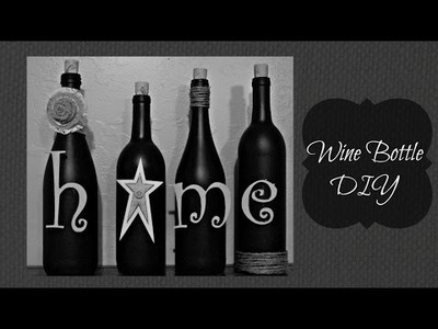 Wine Bottle DIY