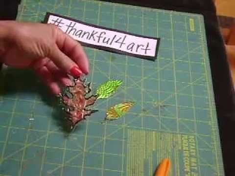 DIY Napkin Ring  Holder #thankful4art