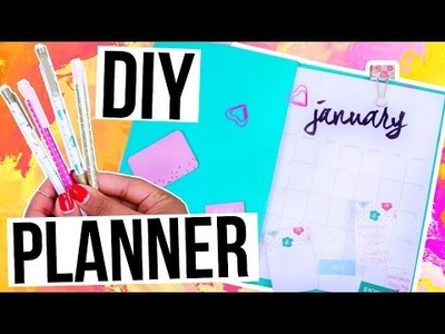 DIY Organization! Make Your Own Planner | TanaMontana100
