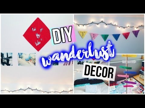 DIY Wanderlust Room Decor || Tumblr & UO Inspired || Spirited Gal