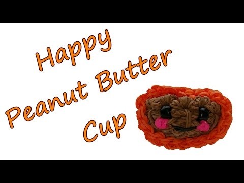 Happy Peanut Butter Cup Tutorial by feelinspiffy (Rainbow Loom)