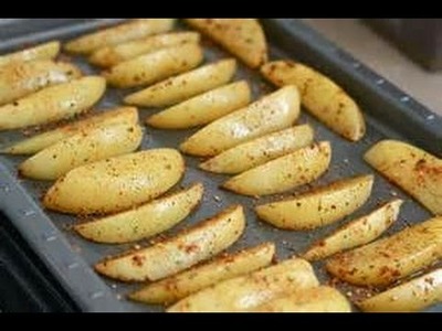 How To Fry Crispy Potato Wedges. DIY.