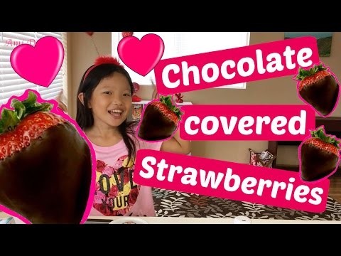 How to Make Chocolate Covered Strawberries | DIY Valentine's Day Dessert Recipe