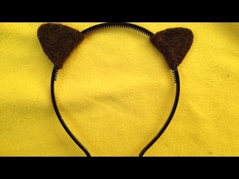 Make a Cute Halloween Ear Hairband - DIY Style - Guidecentral