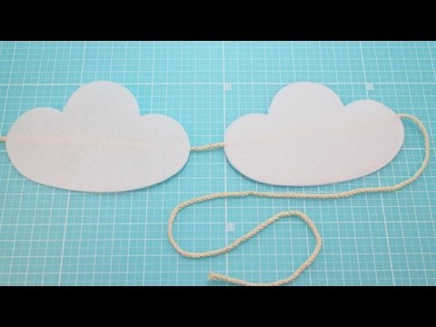Make a Lovely Felt Clouds Garland - DIY Home - Guidecentral