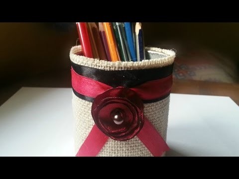 Make a Recycled Pen Holder - DIY Home - Guidecentral