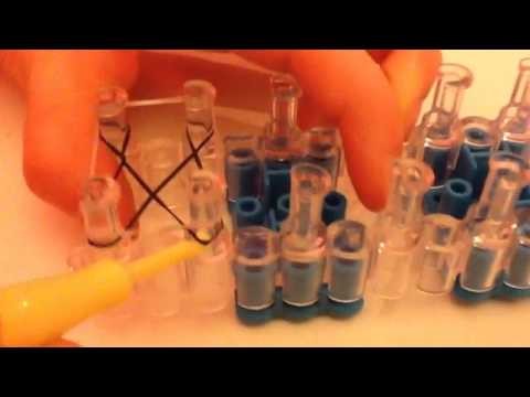 Rainbow loom chevron tutorial