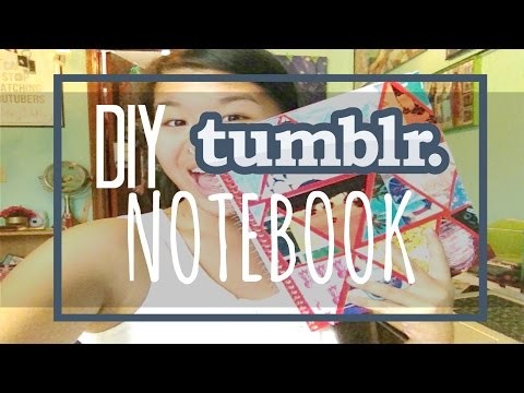 TUMBLR DIY | Geometric Notebook