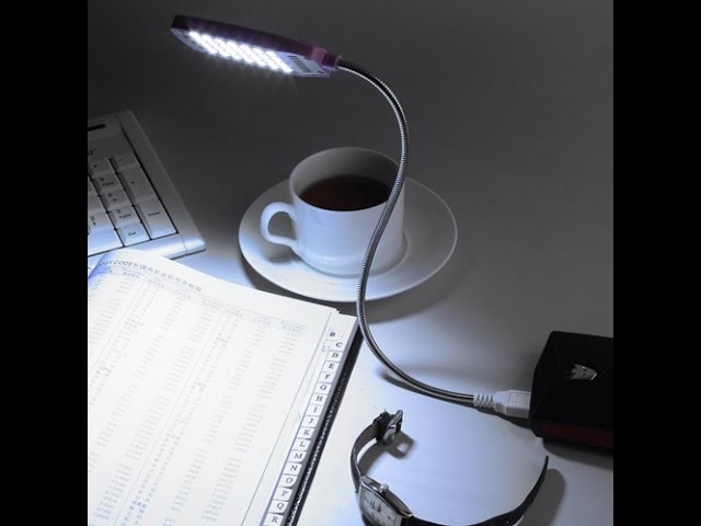 $4 DIY USB Led Reading Lamp