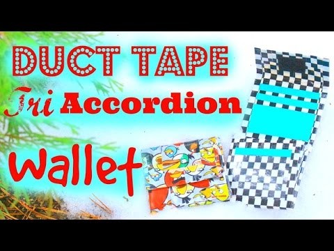 DIY Duct Tape Tri Accordion Smallet