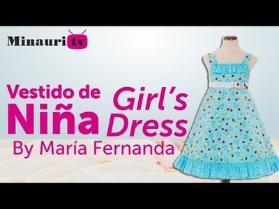 DIY -  Girl Dress - Vestido Niña - Vestito Bambina - Robe Fille - Mädchen-Kleid