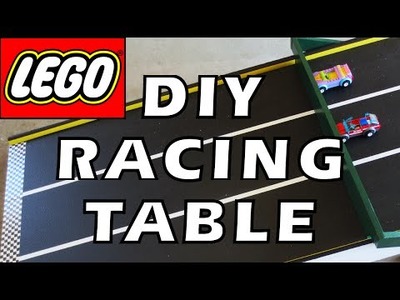 DIY LEGO Racing Table Build