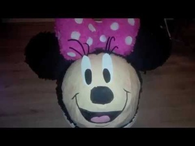 DIY: Minnie Mouse pinata