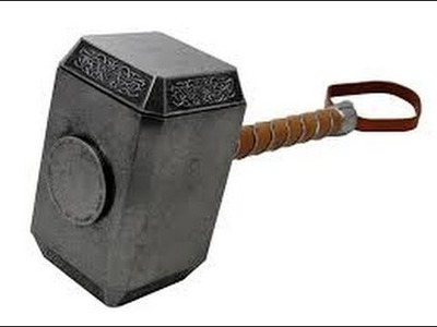 DIY Mjolnir  (Thor's hammer) Part 1