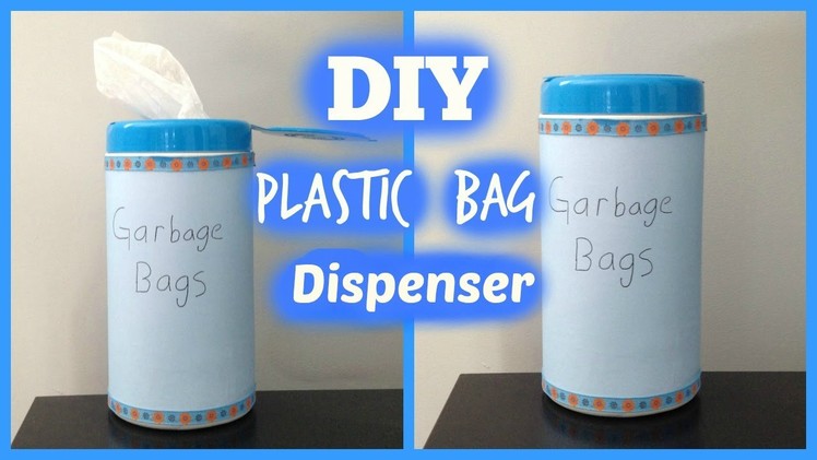 DIY Plastic Bag Dispenser