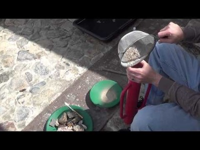 Gold Ore DIY Crusher and Flour Gold Panning