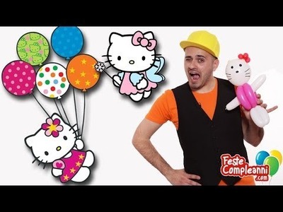 Hello Kitty Balloon - Palloncino Hello Kitty- Tutorial 89 - Feste Compleanni
