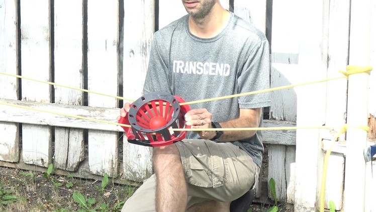 How to make a DIY giant backyard slingshot
