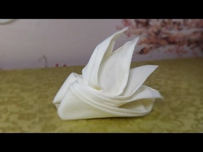 Make beautiful folded napkin - ship - DIY  - Guidecentral