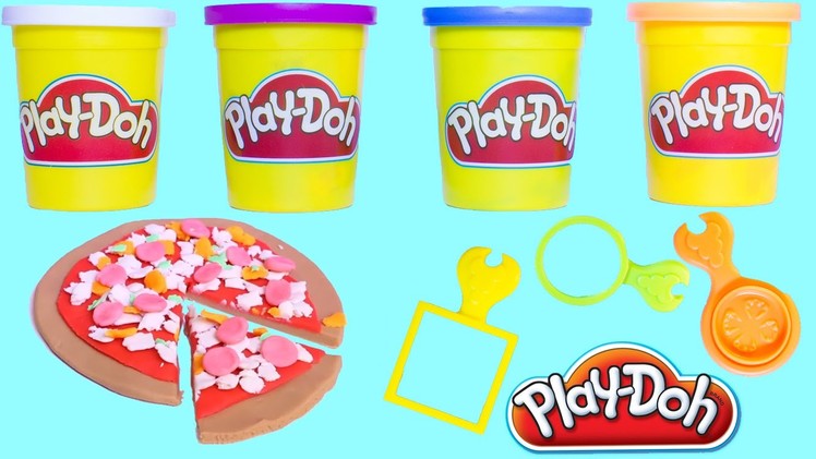 Play Doh Pizza How to Make Playdough Pizza DIY Mini Pizzeria Pizza Shop Play-Doh