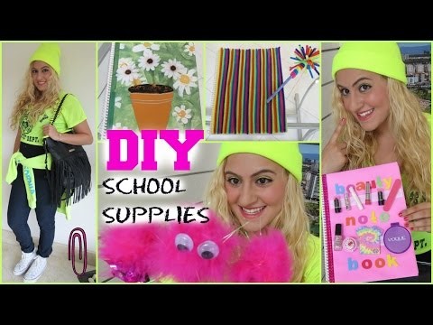 Back To School: 5 Cute + Easy DIY School Supplies