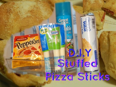 D.I.Y. Stuffed Pizza Sticks