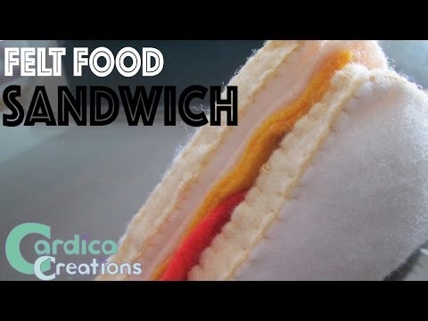 DIY Felt Food: Sandwich