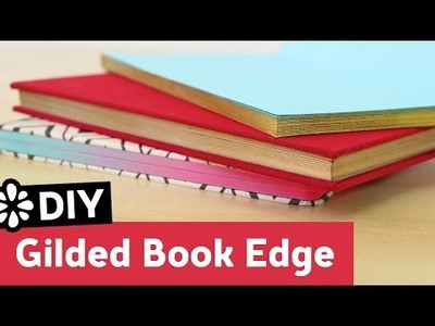 DIY Gilded Book Edge | Sea Lemon
