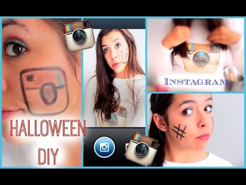 DIY Instagram Halloween Makeup + Shirt & Giveaway