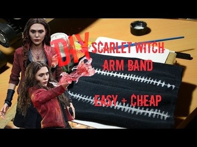 DIY-Scarlet Witch armband-easy + cheap