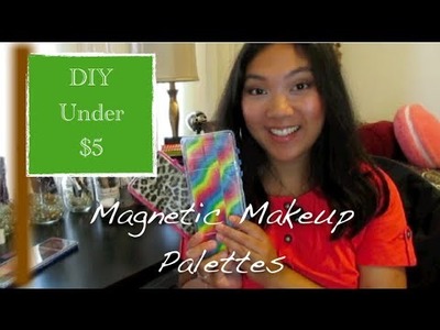 DIY Under $5: Magnetic Makeup Palette | MakeupInSFC