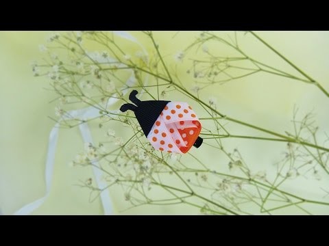 Make nice hairclip - ladybug - DIY  - Guidecentral