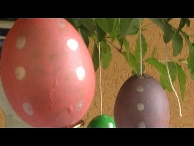 Make Pretty Hanging Easter Eggs - DIY Home - Guidecentral