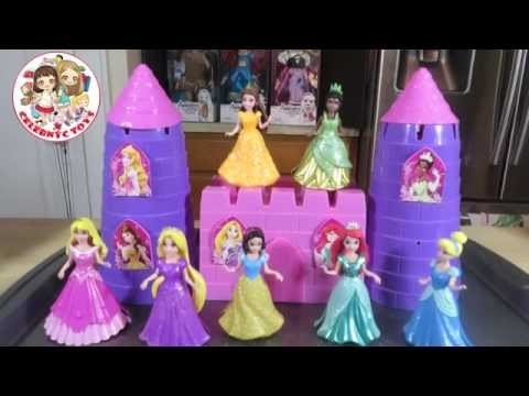 New Magiclip Disney Princess How to do Sugar Castle DIY using Beach Mold