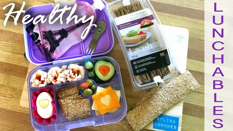 School Lunch Ideas - Healthy DIY Lunchables