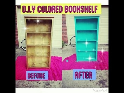 D.I.Y Glamorized Bookshelf !!