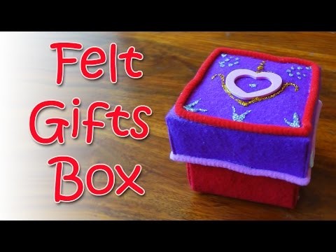 DIY crafts : Felt box - Ana | DIY Crafts