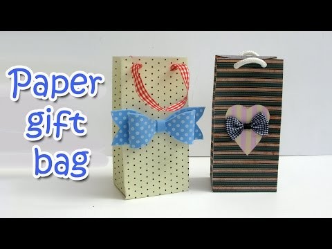 DIY crafts : Paper gifts bag - Ana | DIY Crafts