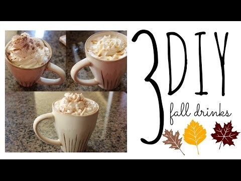 DIY fall drinks!