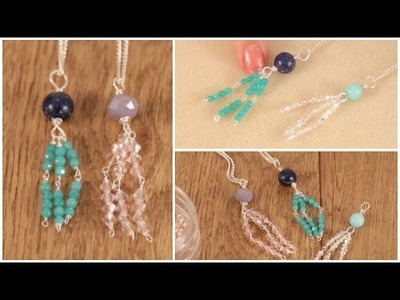 DIY: Make a Trendy Tassel Necklace