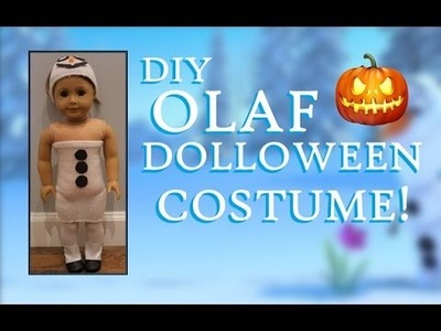 DIY Olaf Dolloween Costume!
