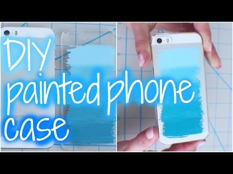 DIY - Painted Phone Case