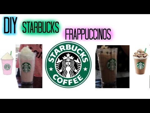 DIY Starbucks Frappuccinos || Brook Reece