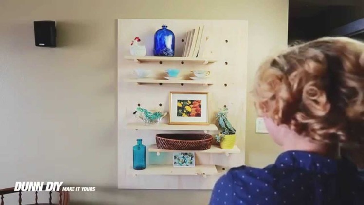 Everything In Its Place: DIY Pegboard