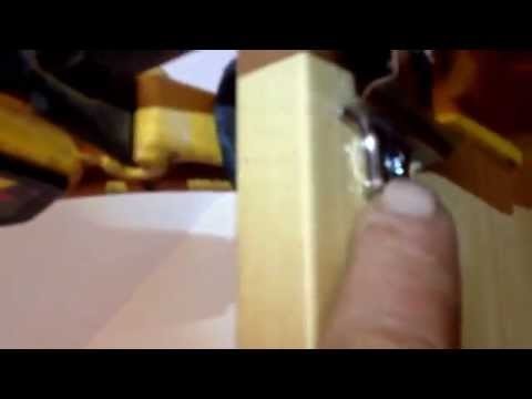 Flat pack Wardrobe hinge repair. DIY  tips  part 1