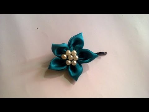 Make a Simple Floral Bobby Hair Pin - DIY Style - Guidecentral