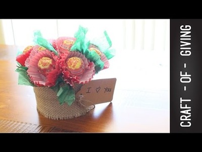 Super Easy and Quick DIY Lollipop flower Pot  | Craft of Giving