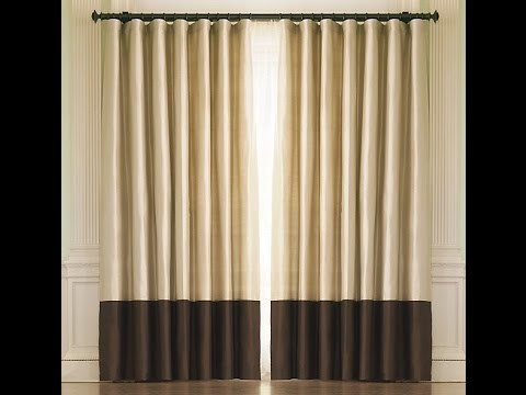 Thrifted DIY: How to make your on Two Tone Drapes